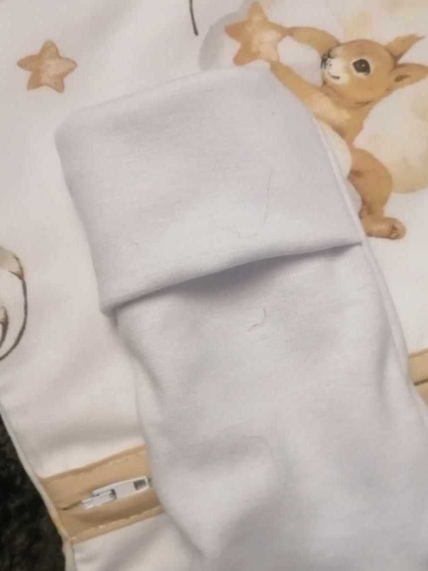 MUŚLINOWY Śpiworek z nogawkami SK skarpeta 1,6 tog r 86-92 wzór Misie