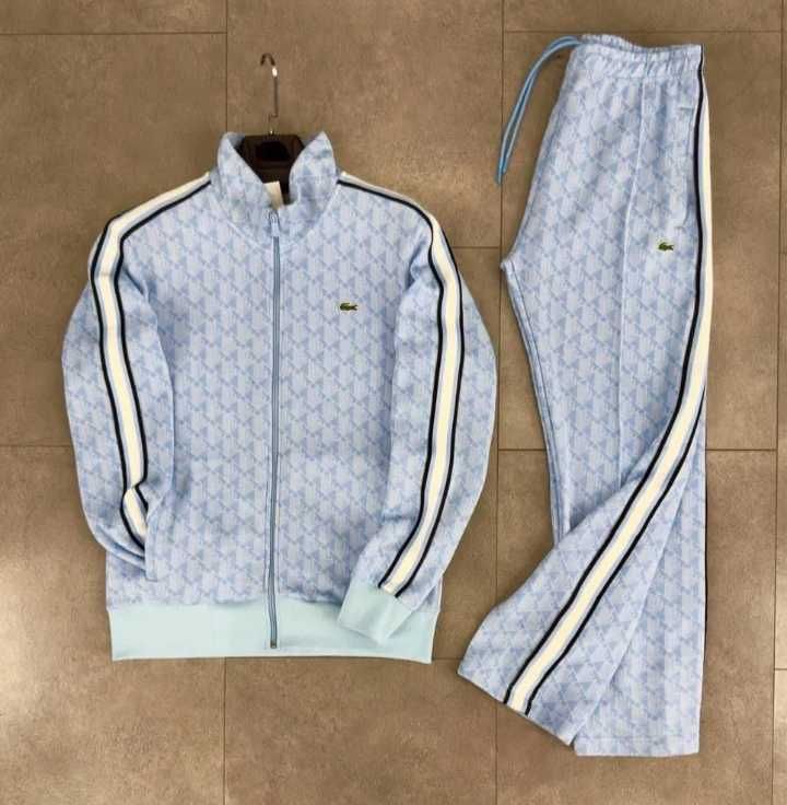 Nowe dresy Lacoste Monogram  Blue