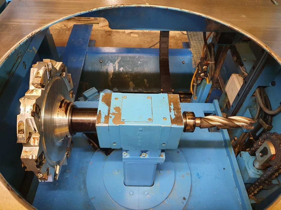 Linia ciesielska CNC Hundegger K2 + BHF ( frezarka do bala )