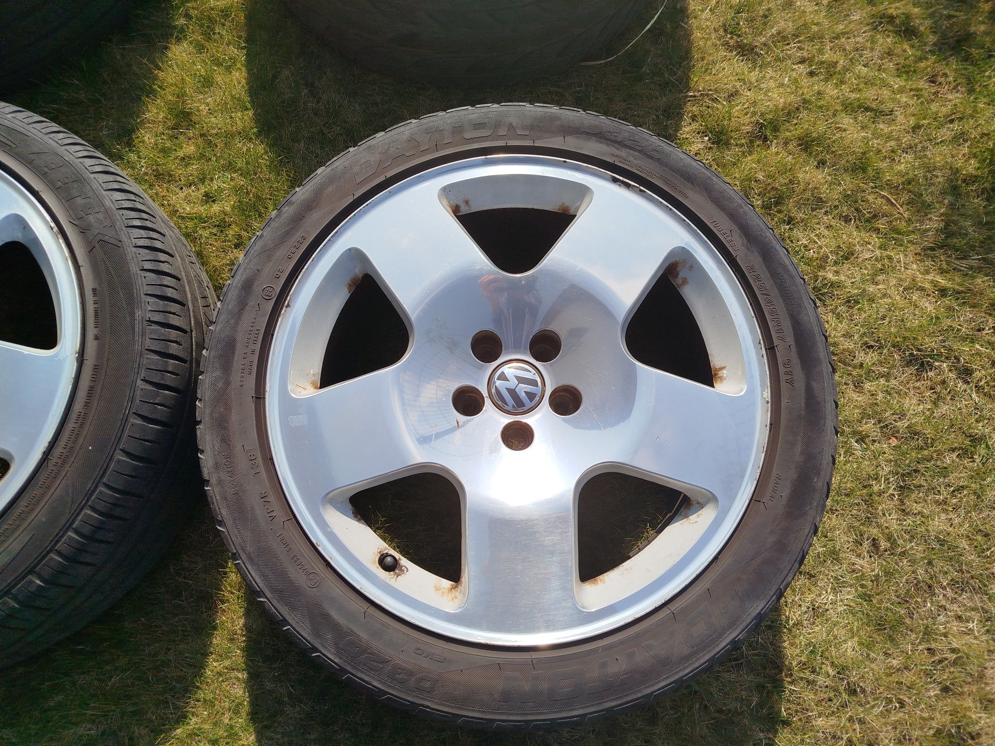 Felgi Parabole 17cali 7,5 et32 5x100 kute.
