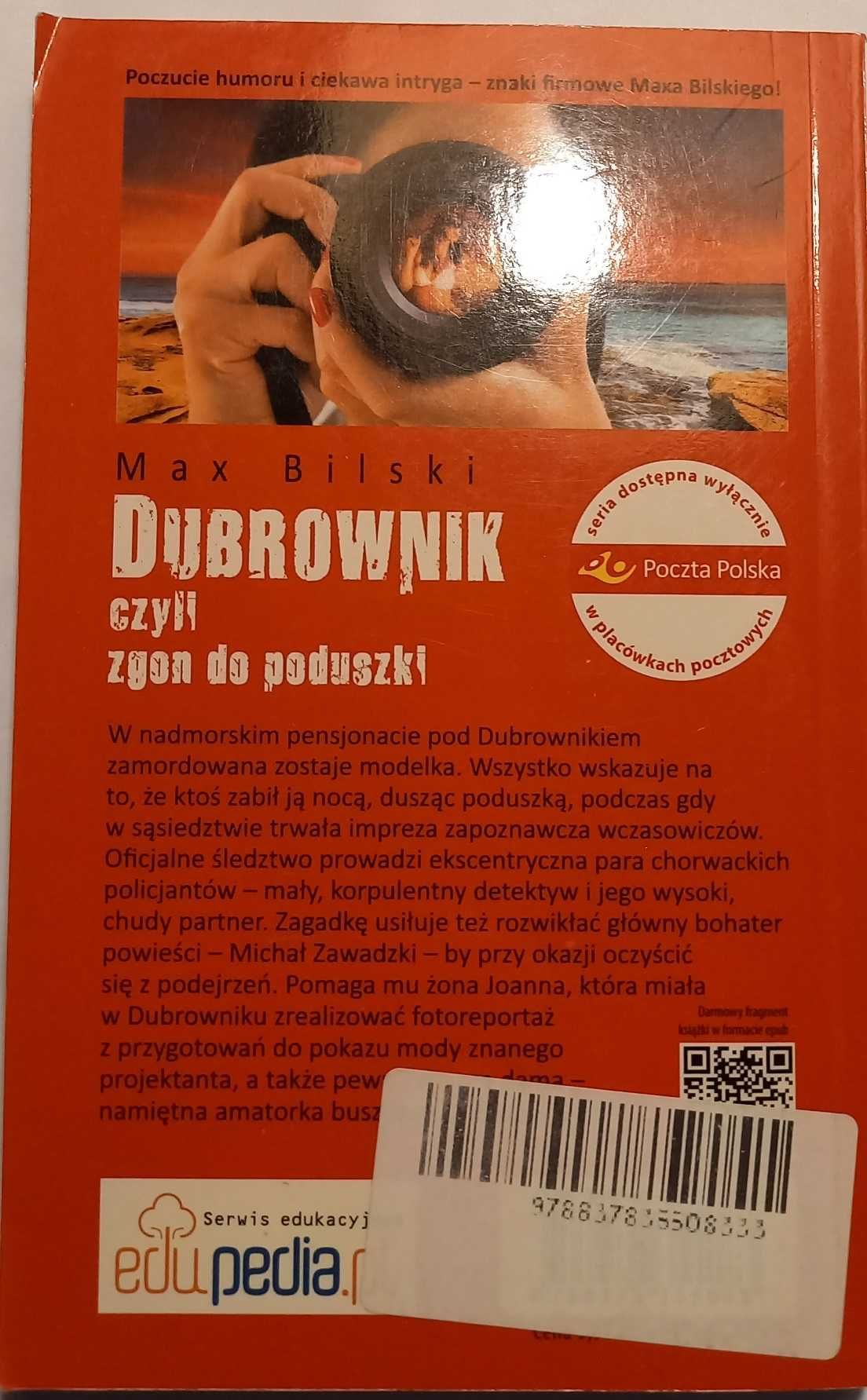 "Dubrownik, czyli zgon do poduszki" Max Bilski