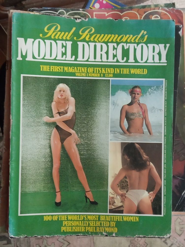16 revistas eróticas a cores/sexo