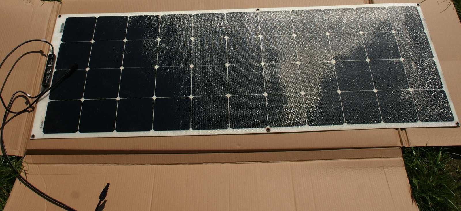 Moduł fotowoltaiczny panel słoneczny elastyczny USZKODZONY