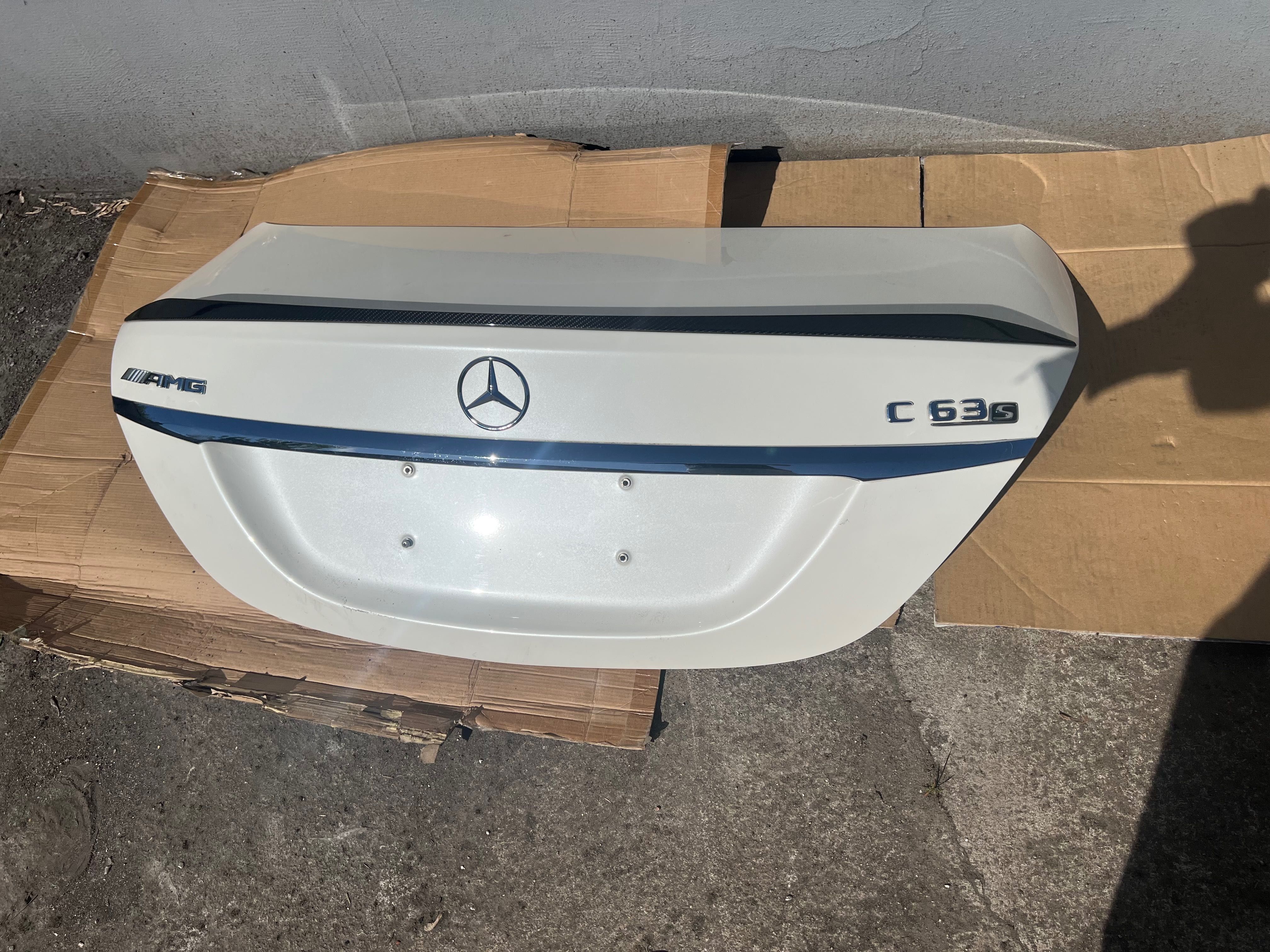 Klapa tylna Mercedes W 205 C63 Amg spojler Carbon lotka oryginał