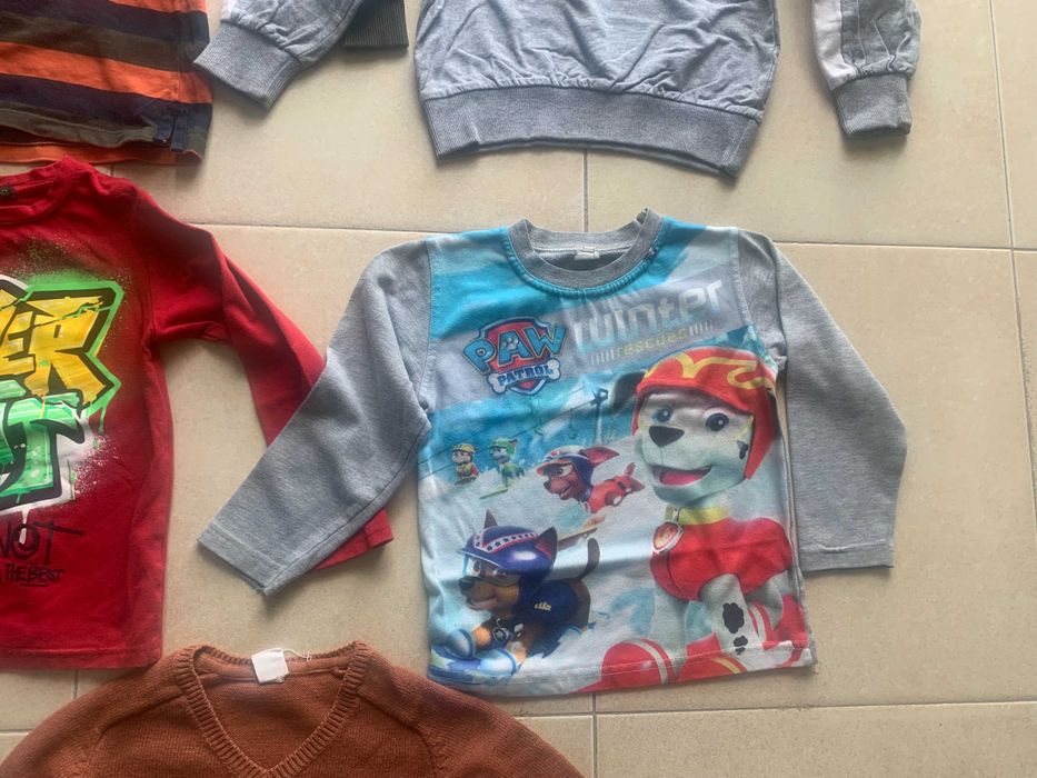 5x Hoodies | Sweatshirt | Camisolas de Rapaz - 4 anos - Lote