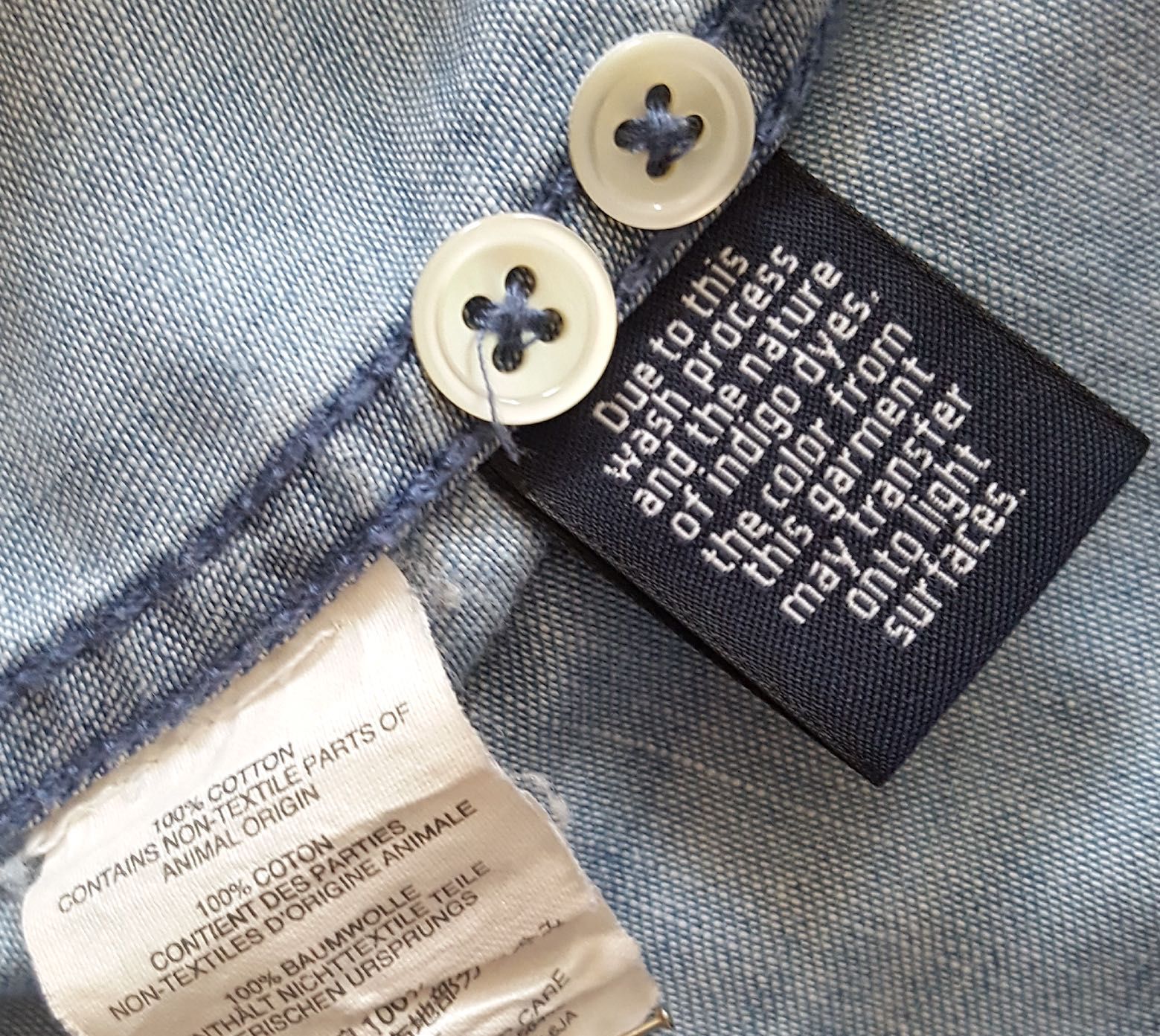 J.CREW__Damska koszula jeansowa w roz.2   /   PL 36