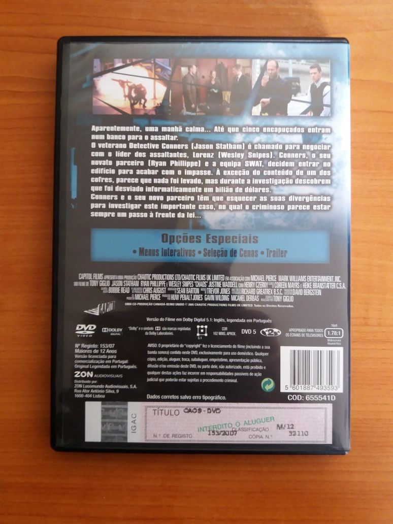 DVD Filme - CAOS