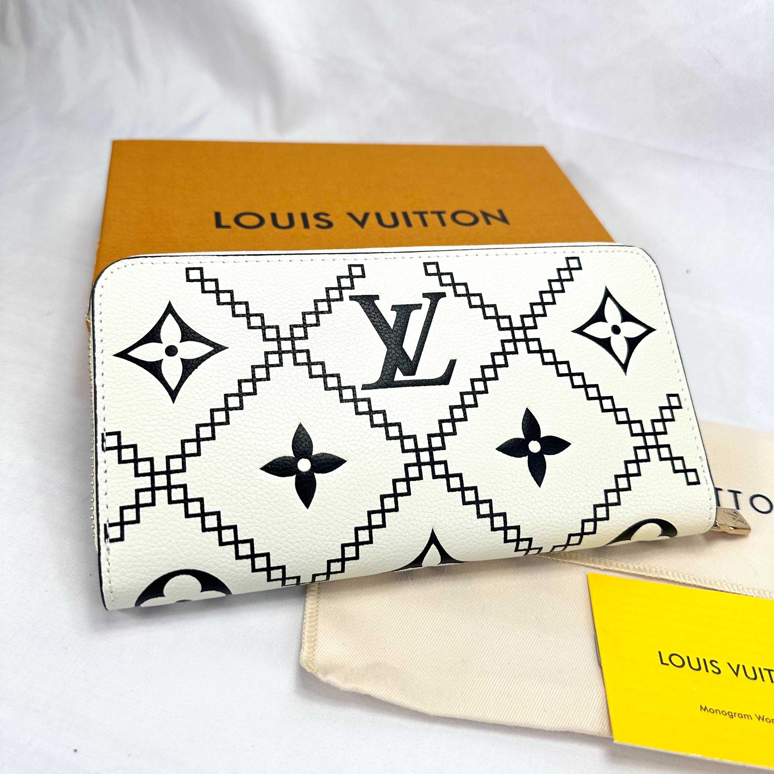LOUIS VUITTON Długi portfel z portmonetką