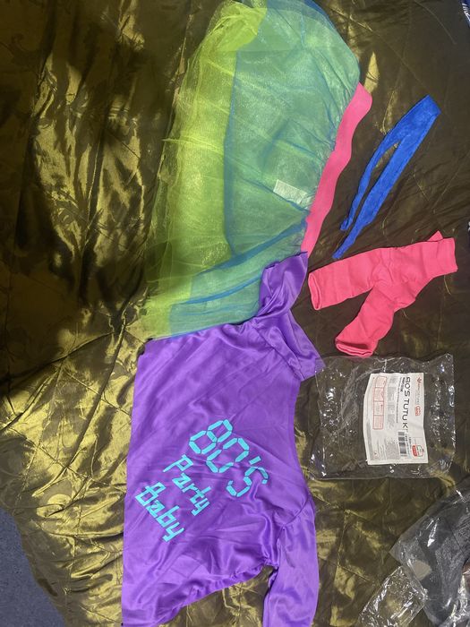 Strój karnawalowy lata 80’ rozmiar uniwersalny