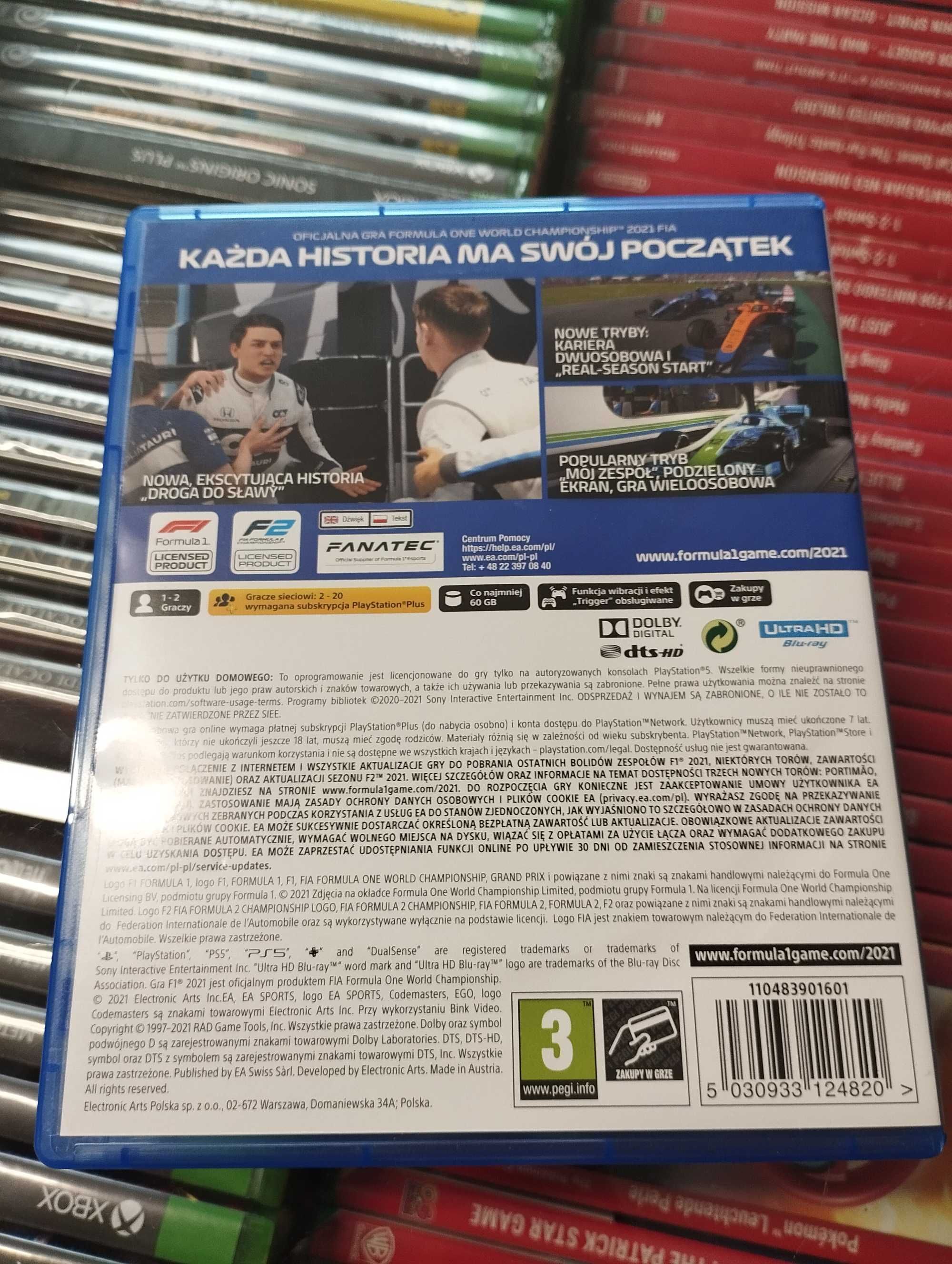 F1 2021 [PS5] pl