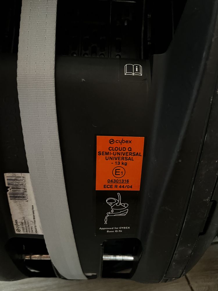 Cybex cloud Q z bazą isofix