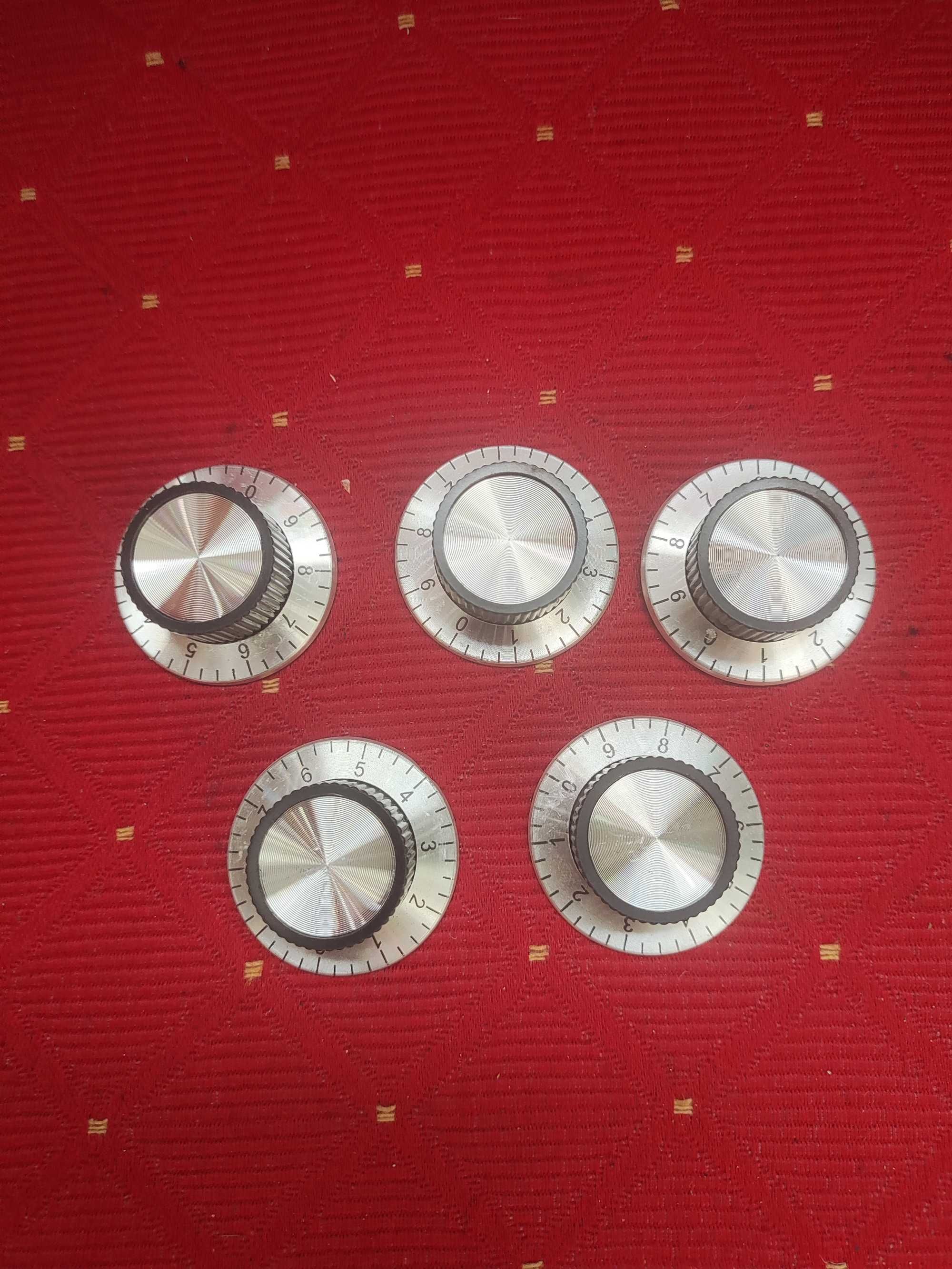 Gałka Potencjometru Głośności ze skalą Pokrętło do Magnetofonu Radia