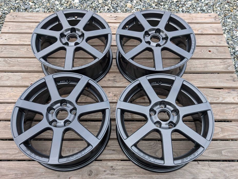 Oryginalne felgi Seat Sport BBS 17" 5x112 7J ET54 Altea Ibiza Leon