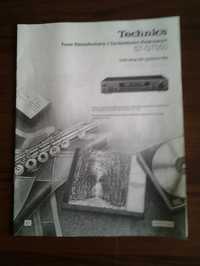 technics instrukcja obslugi