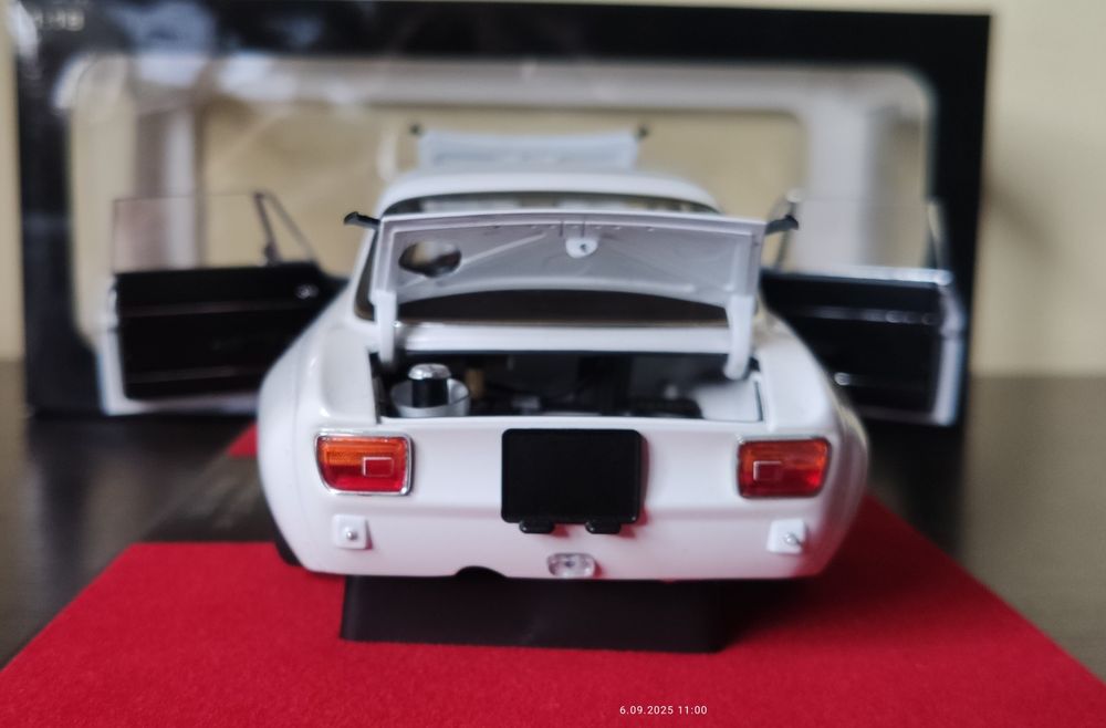 Alfa Romeo Giulia GTAm Monza 1970 rok 1:18 Auto Art