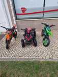 Mini mota 4 e Mini Motacross novos várias cores disponíveis