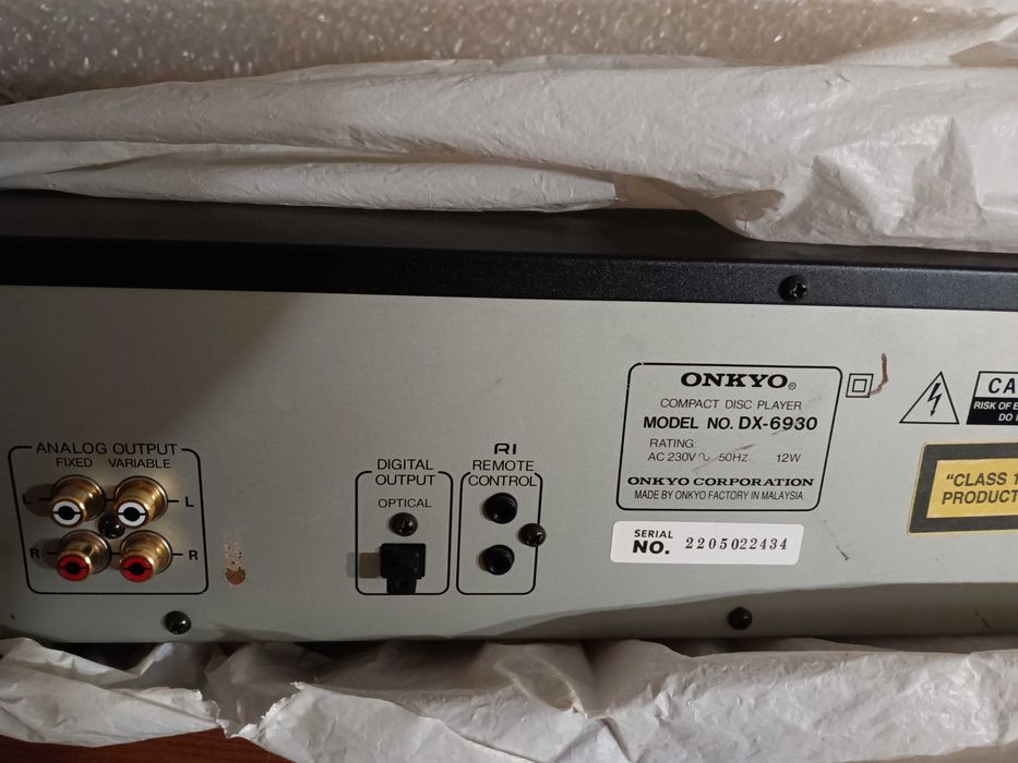 CD проигрыватель ONKYO DX-6930, Technics SL-P277A, пульт Denon