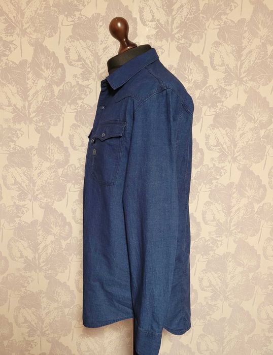Джинсовая рубашка G-Star Raw.
