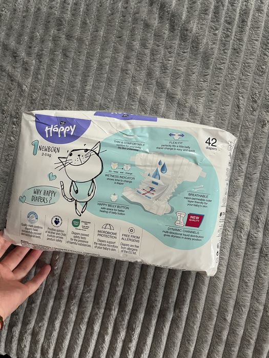 Підгузки 1 Happy