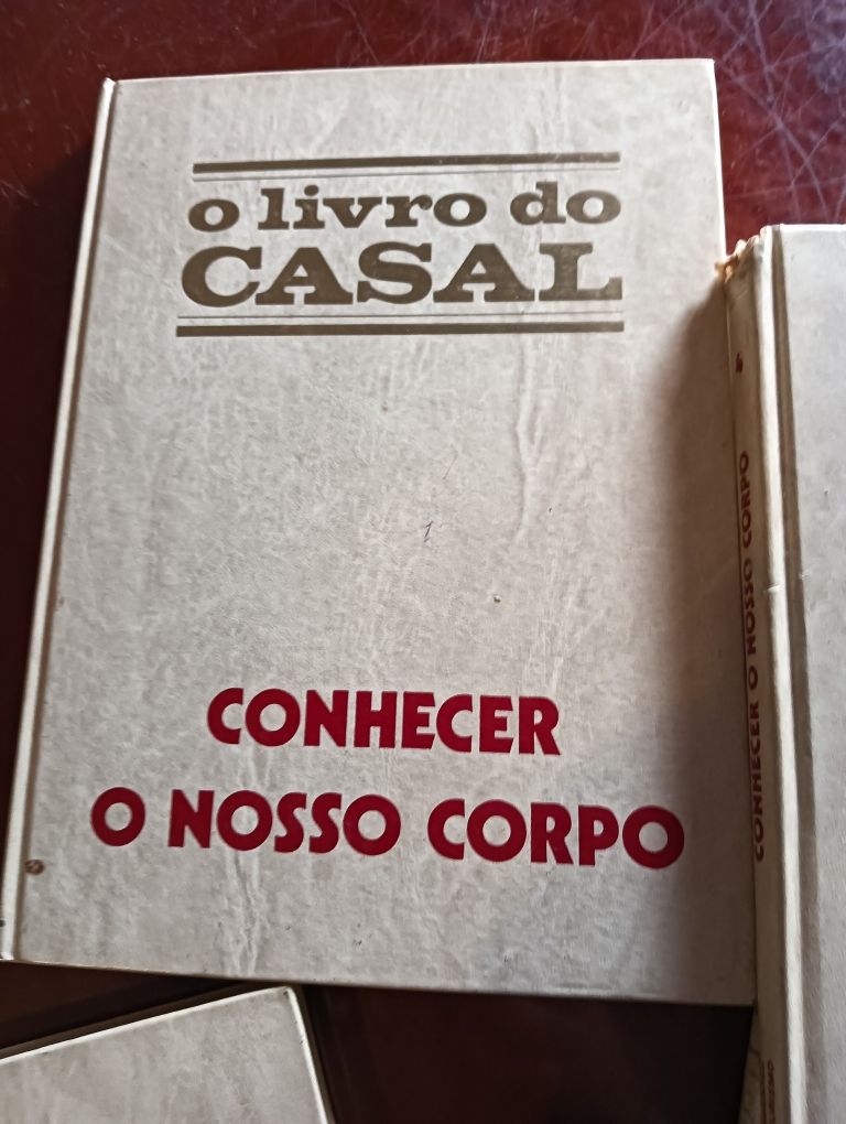 coleção "o livro do casal 5 livros sexualidade conhecer o nosso corpo