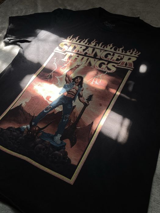 футболка stranger things Eddie Munson