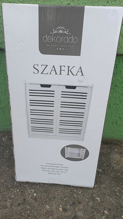 Szafka biala nowa