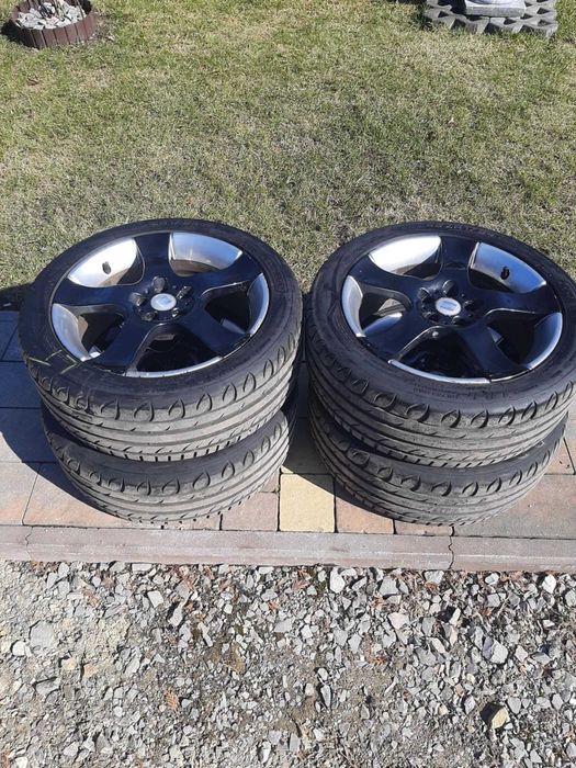 SEAT alufelgi 17' 5x100 + opony letnie Kormoran  225/45