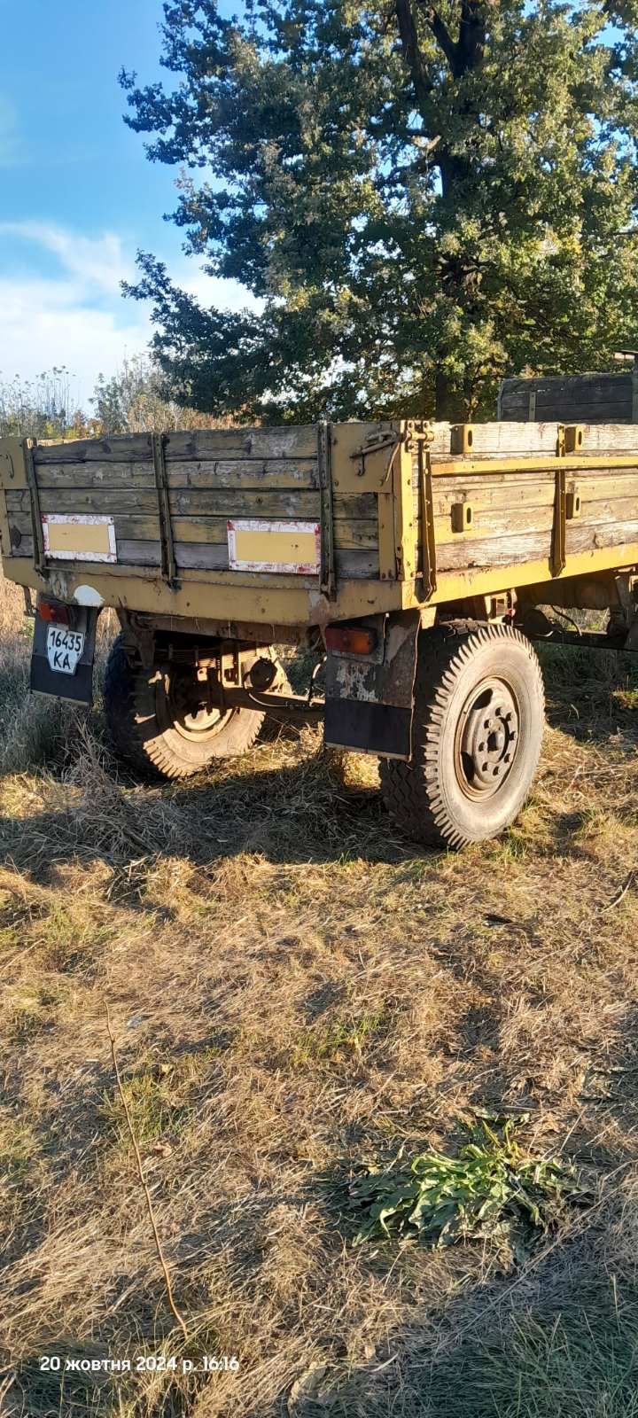 Продам причіп МАЗ ГКБ бортовий