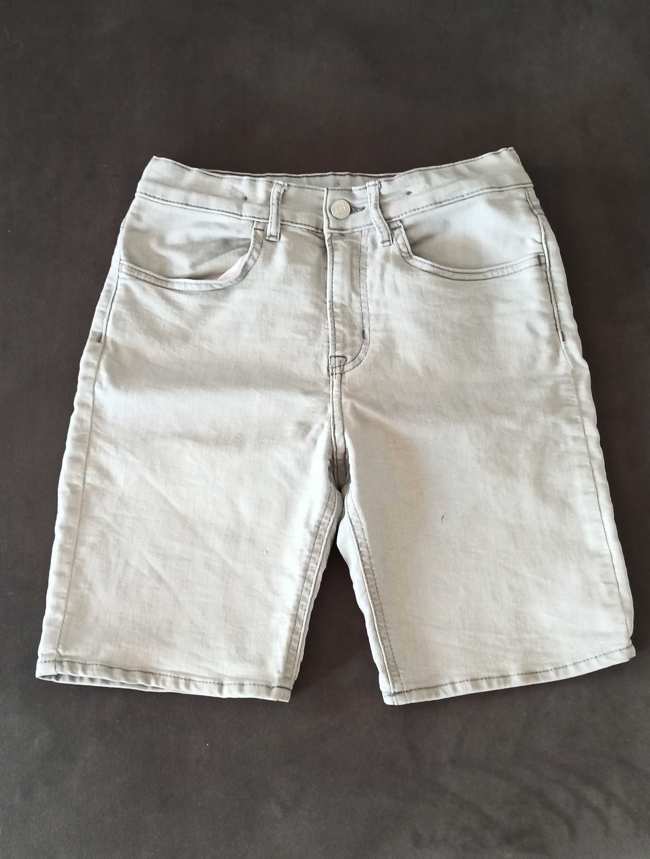Spodenki jeans HM 152 , 11-12 lat