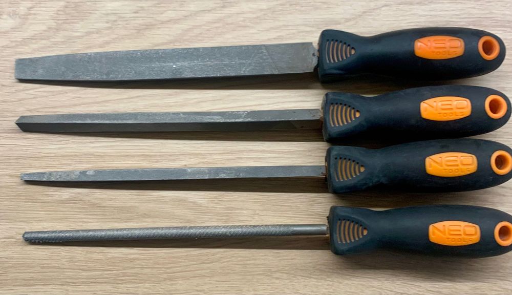 NEO TOOLS Zestaw pilników 4 sztuki
