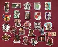 HQ Stickers/Autocolantes Anime - Attack on Titan/Shingeki no Kyojin