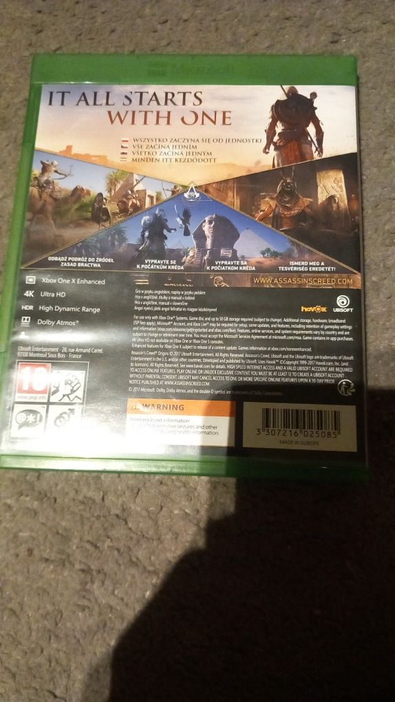 Assassins creed origins xbox one