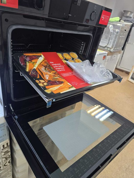 OUTLET nowy Piekarnik Amica ED37618B X-TYPE prowadnice Gwar 2 lata J8