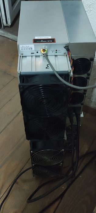 Asic S19, 90-130Th/s, 3250 Вт, SHA-256, 126чипов, алюминиевых платах