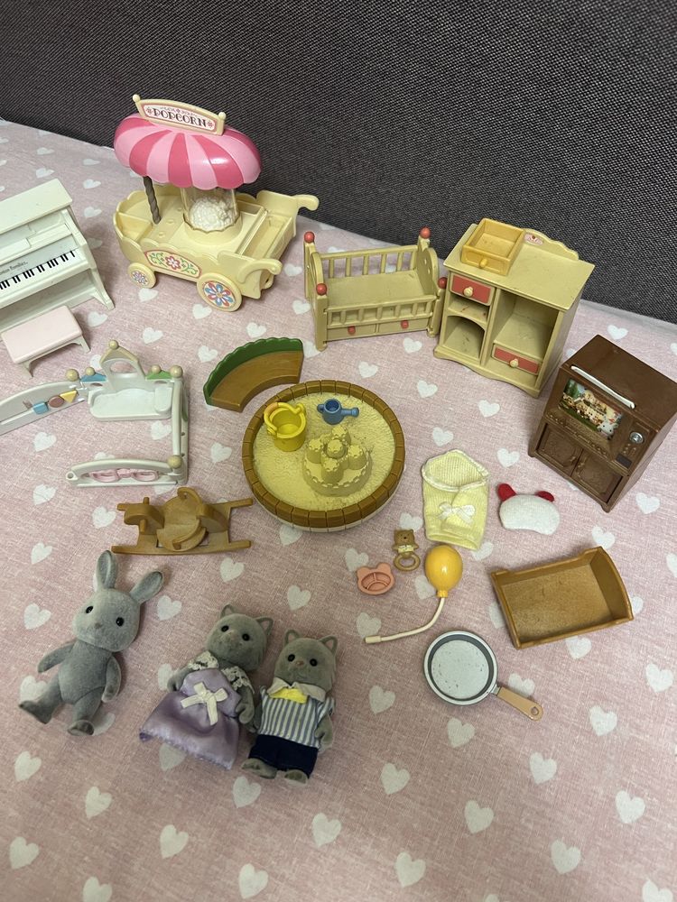 мебель, игрушки sylvanian families