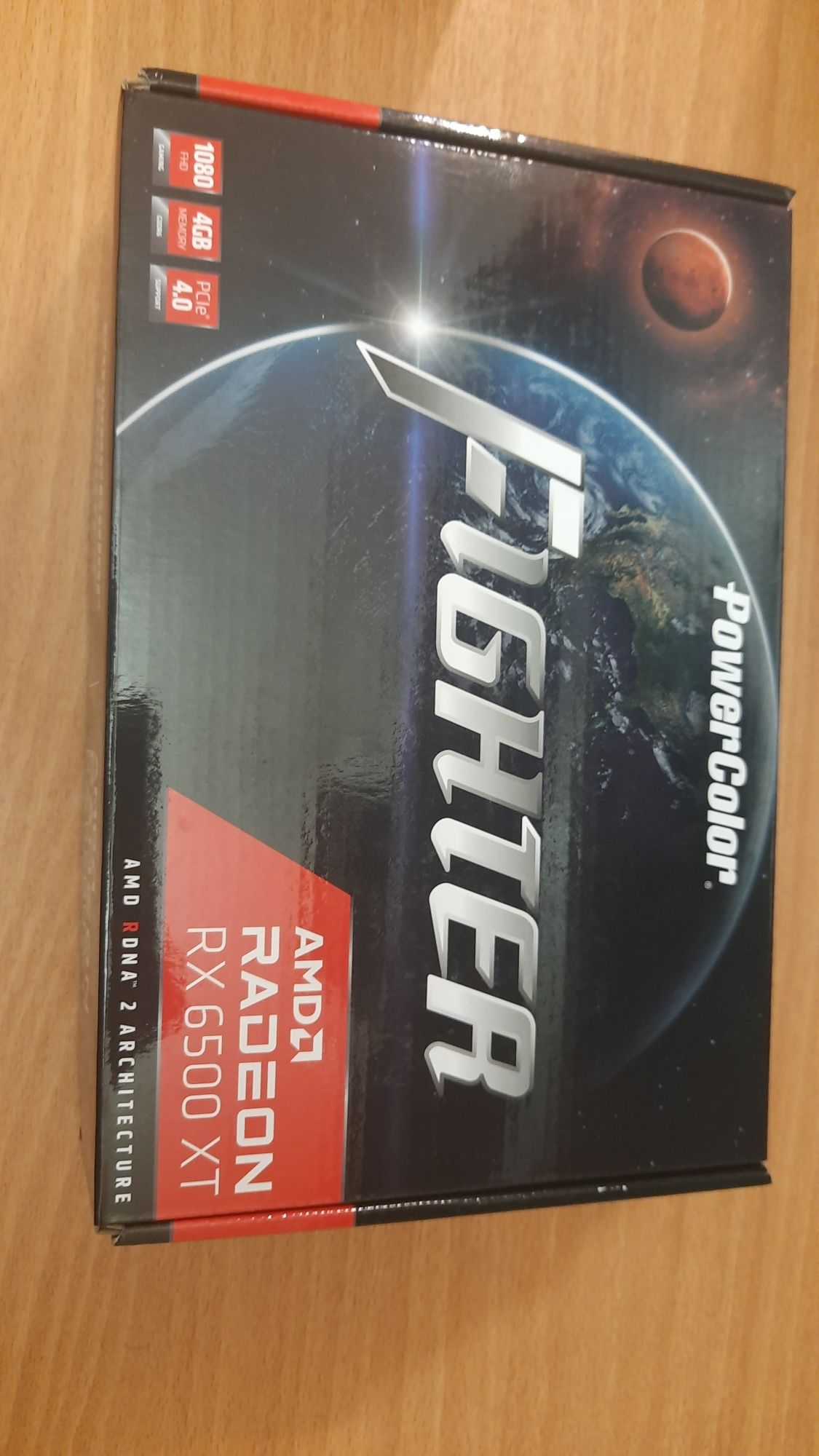 Видеокарта AMD Radeon RX 6500 XT 4GB GDDR6 Fighter PowerColor