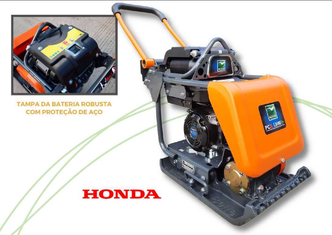 Placa Compactadora 90kg a Bateria C/ Motor HONDA de 2.2Hp. AP28