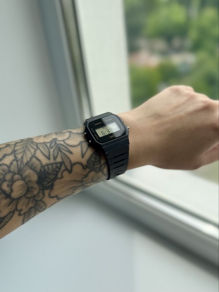 Годинник CASIO F91WB-8A (Оригінал, вінтаж, комплект, унісекс, часы)