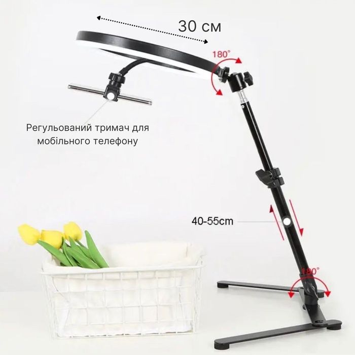 Набір для предметної зйомки (40x40x40см) Лайткуб Фотобокс