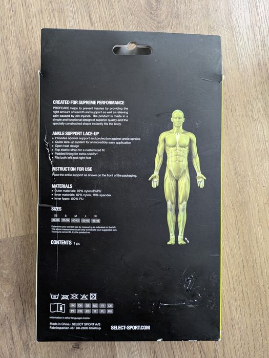 Stabilizator orteza kostki Select r. L