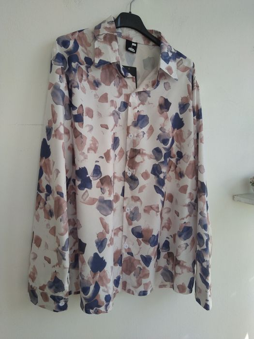 Camisa estampada com padrão, original - Tamanho XXL- Nova!