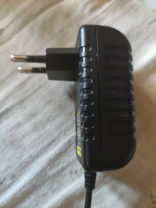 Блок питания 12V 1A - БП (12 В, 1А) - Новый + переходник