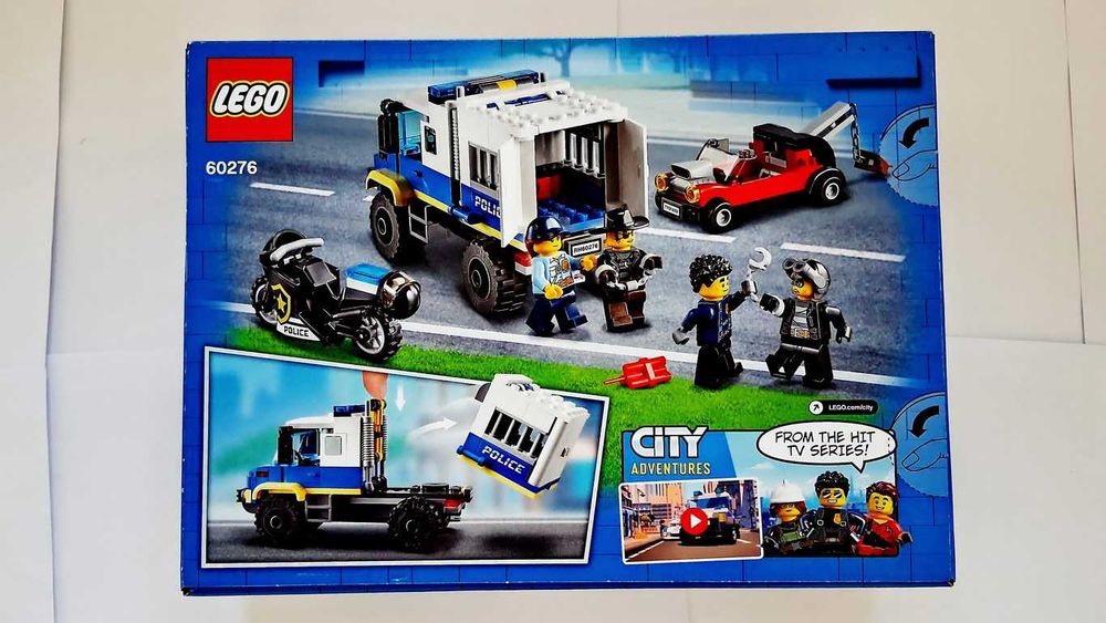 Lego City 60276 Police Prisoner Transport selado