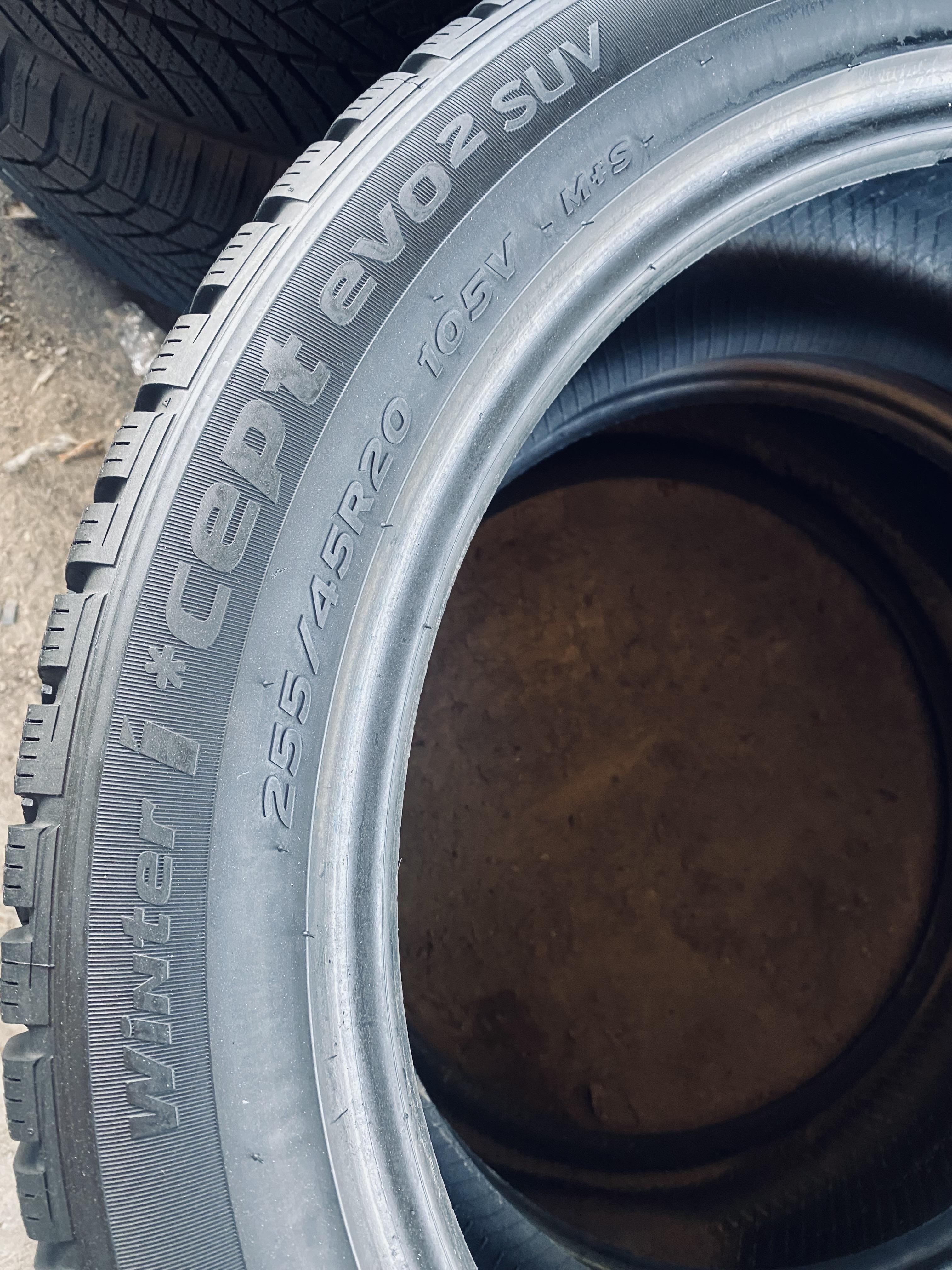 255 45 20 Hankook Icept evo2 75% Зима 2022 Гарантія
