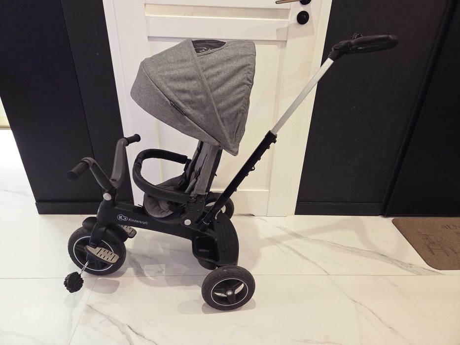 wózek/Rowerek Kinderkraft EASYTWIST GREY
