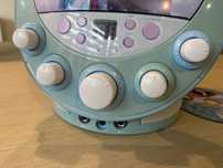 Odtwarzacz CD z mikrofonem Karaoke