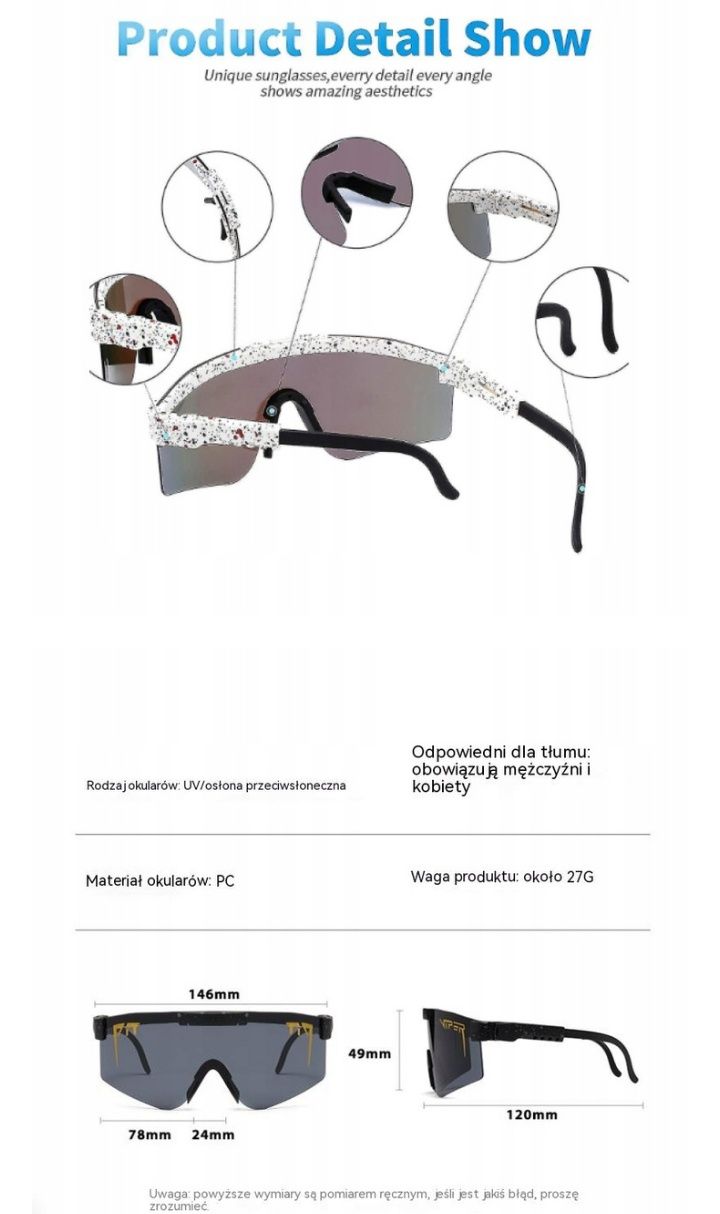 Okulary przeciwsłoneczne PIT VIPER