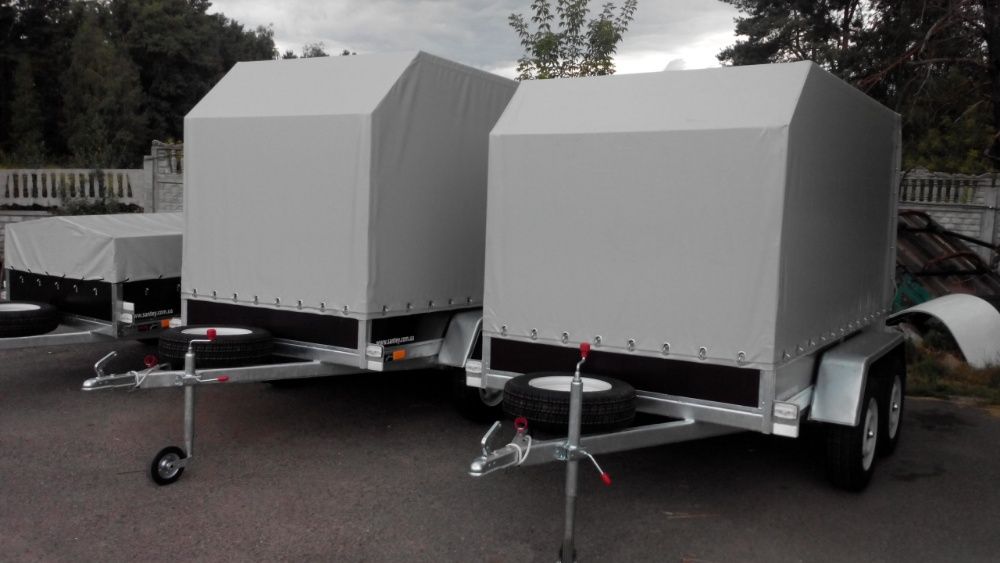 Прокат аренда прицепа, прицепа, лафета для авто в Бровари (Асортимент)