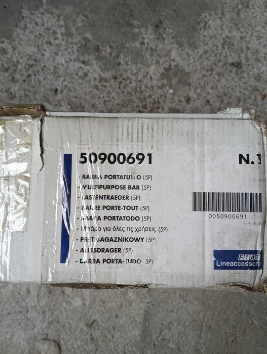 Barras tejadilho Fiat Stilo 5 portas