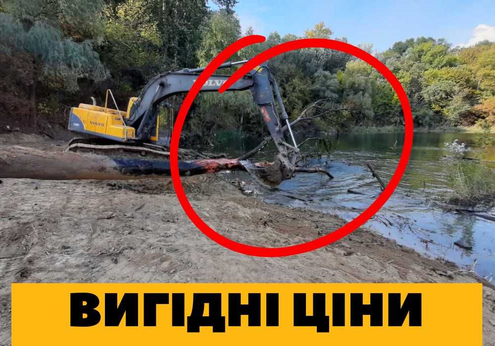 Оренда спецтехніки + Очищення ставків • Земснаряд оренда